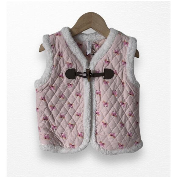 NWT Matilda Jane Quilted Reversible Corduroy Vest, Size 4 - Picture 8 of 9